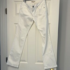 CAbi White Bootcut Jeans